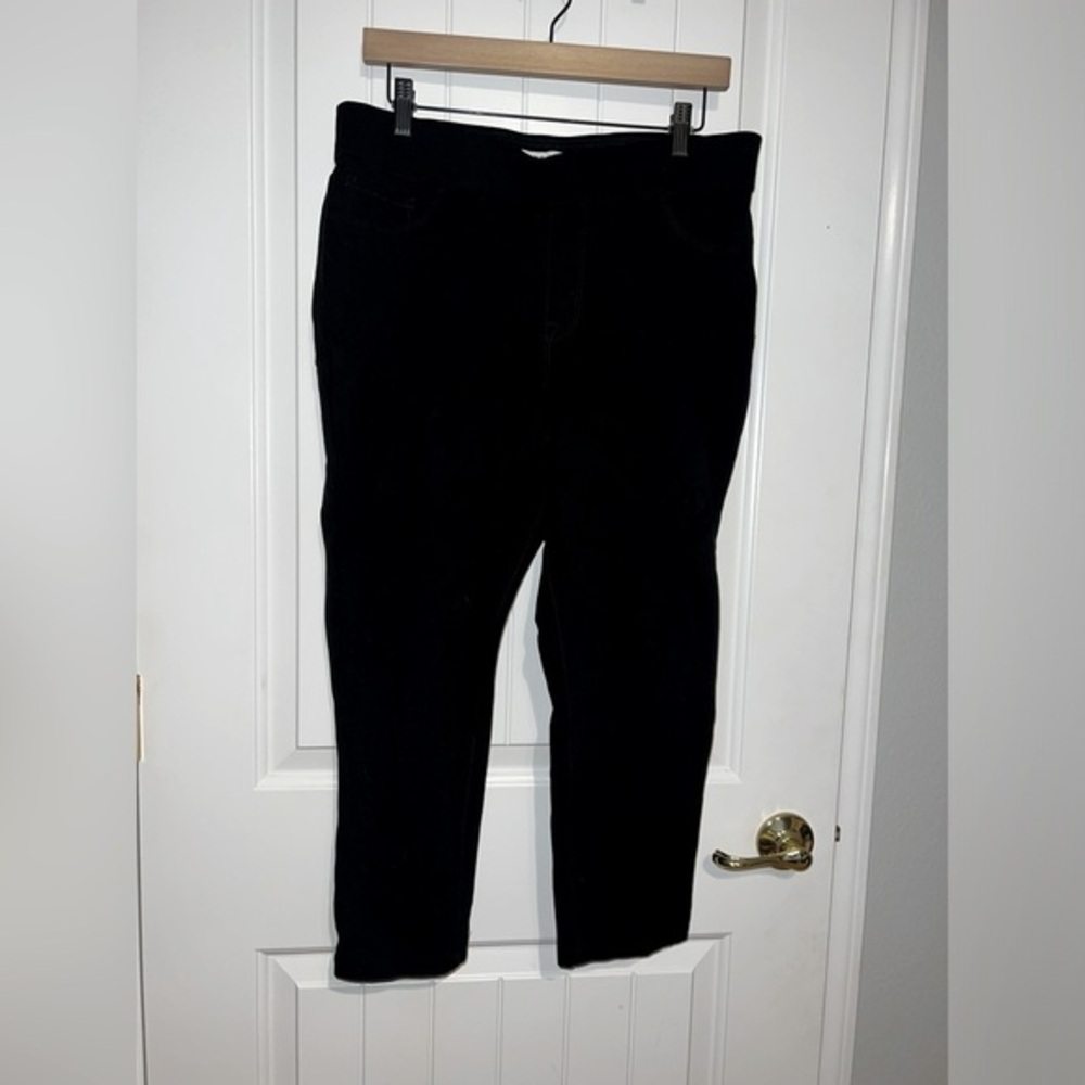 Nine West Black Pull On Jegging Pants Size 14